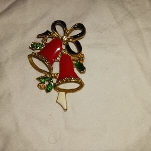 Gold-tone Brooch